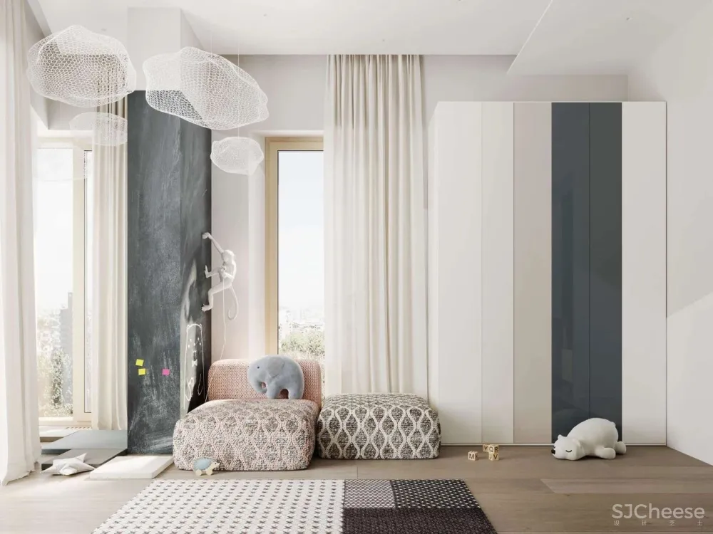 简约清新的自然新居,充满仪式感的平层大宅