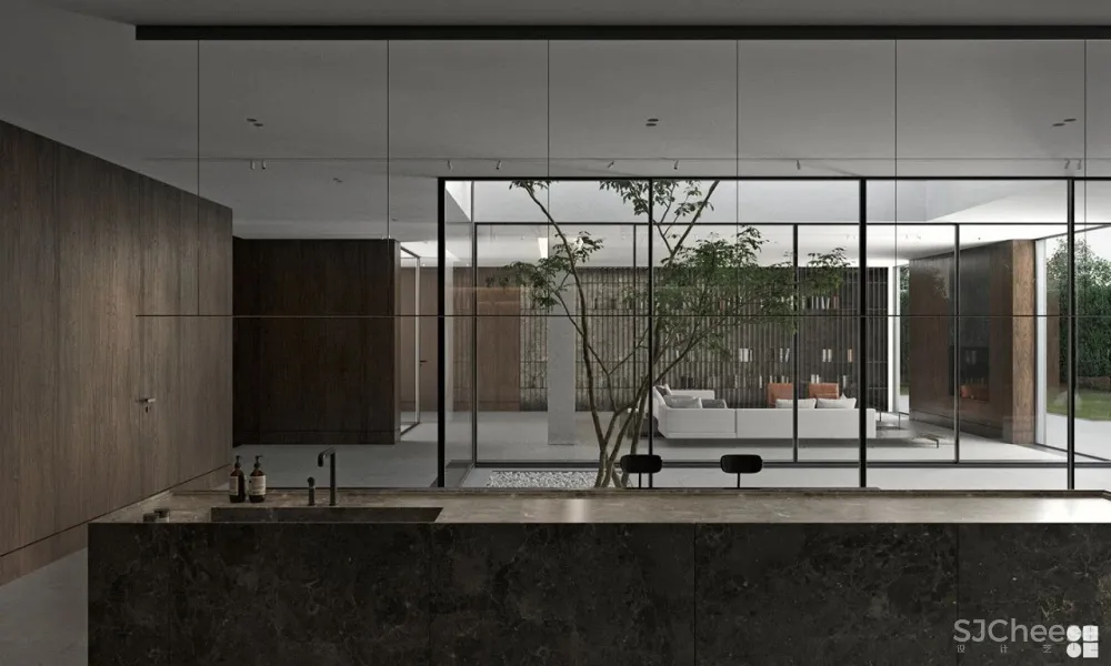 561㎡极简大宅,最具灵性的空间!