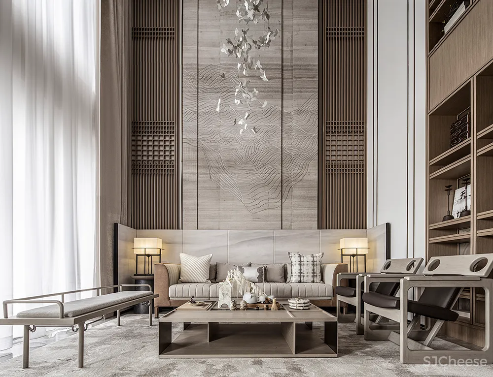 新中式:越简洁,越贵气!