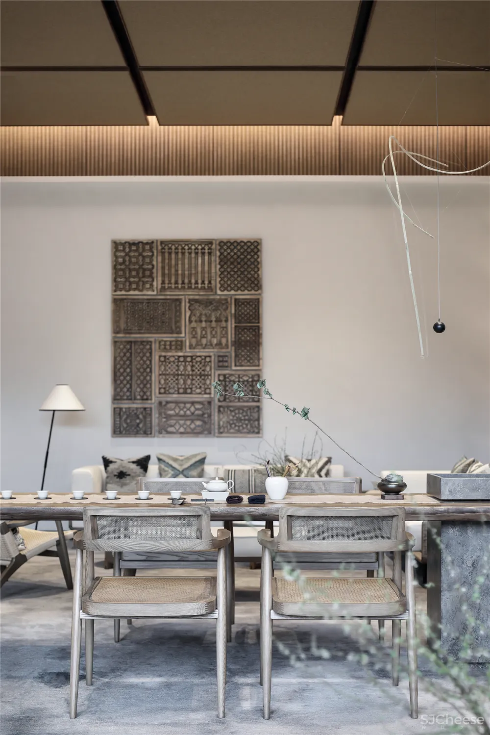 唤醒诗意的售楼中心——月印万川丨隐屏带你隐逸山居