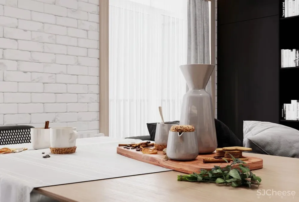 48㎡单身男人的地方,简约时尚!