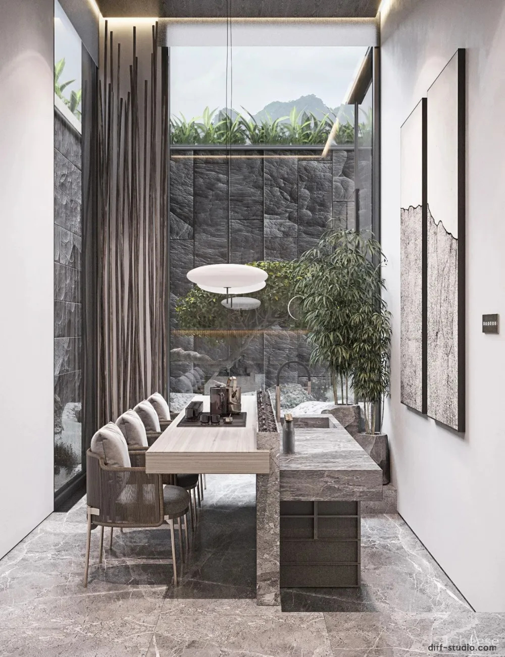 Diff新作 北京轻奢私宅,质感满分!