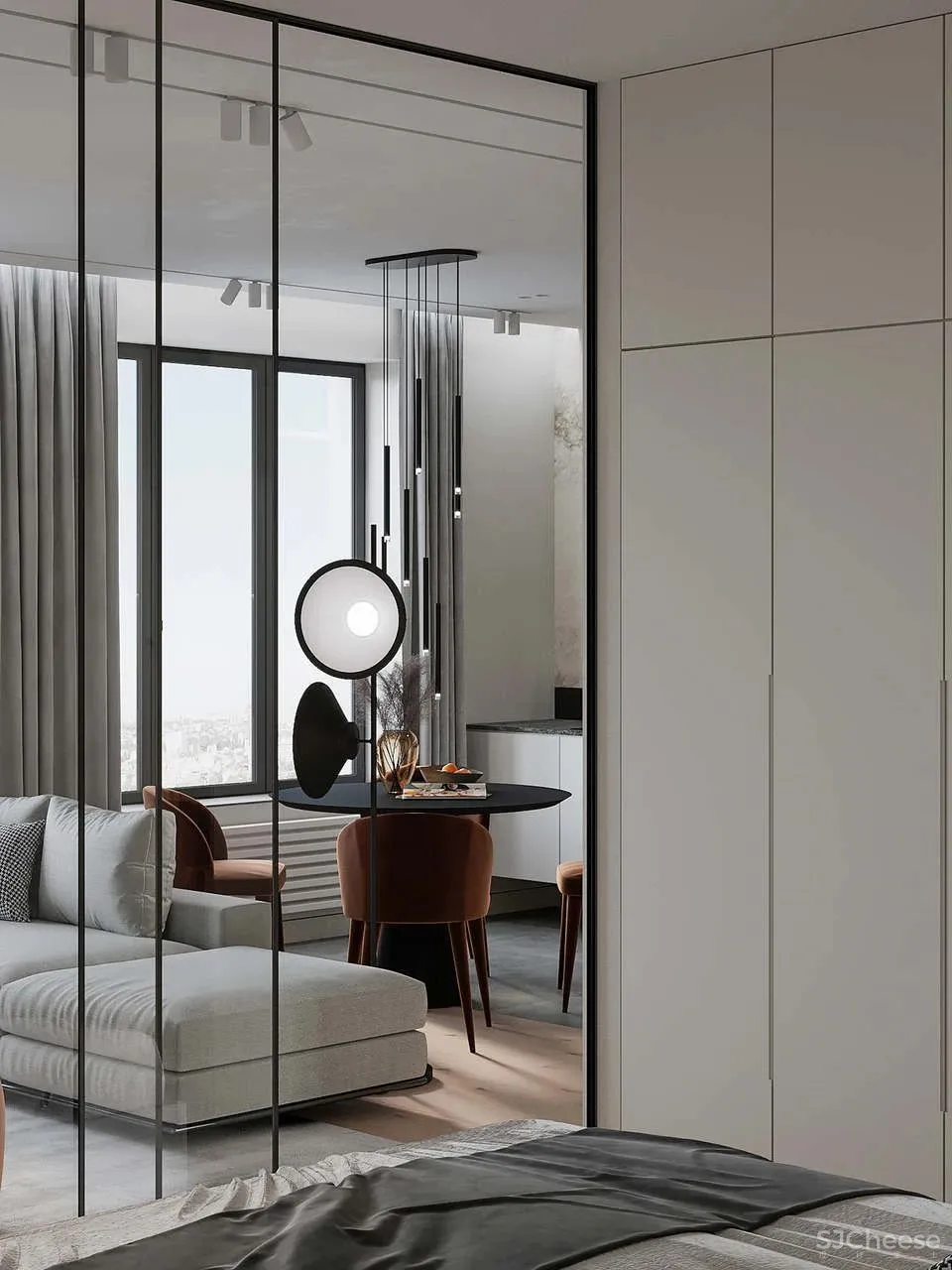 北漂59㎡大开间,90后小夫妻的首套房也可如此小资!