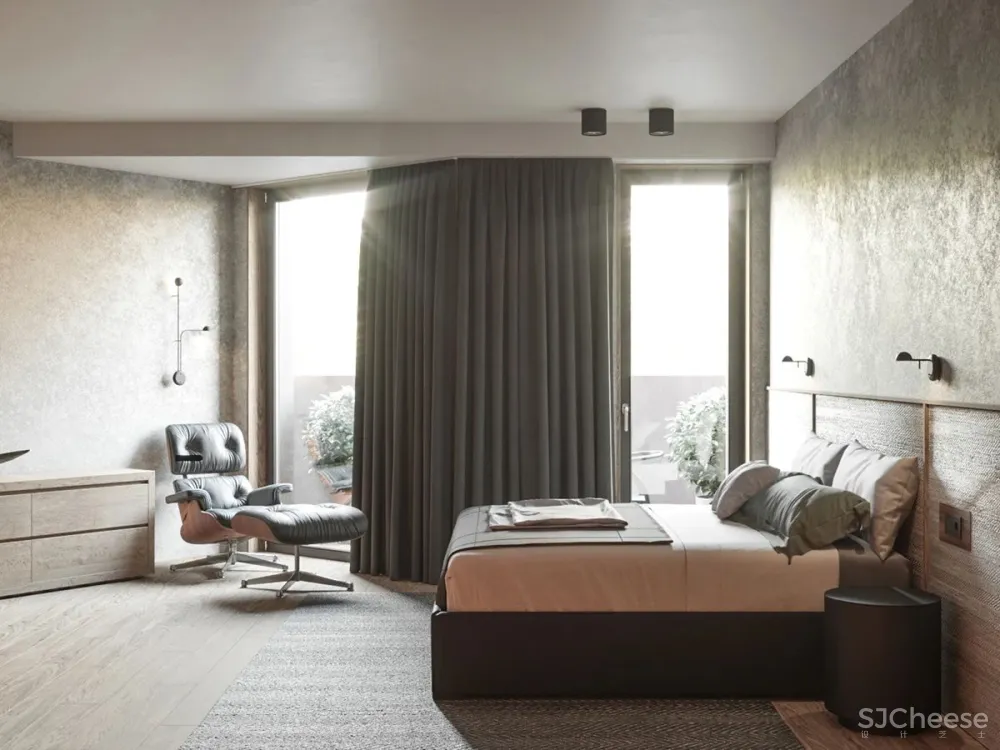 安静但又庄重的私人公寓