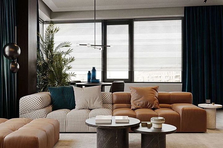 撞色高级灰私宅,彰显极简生活的至高美学!