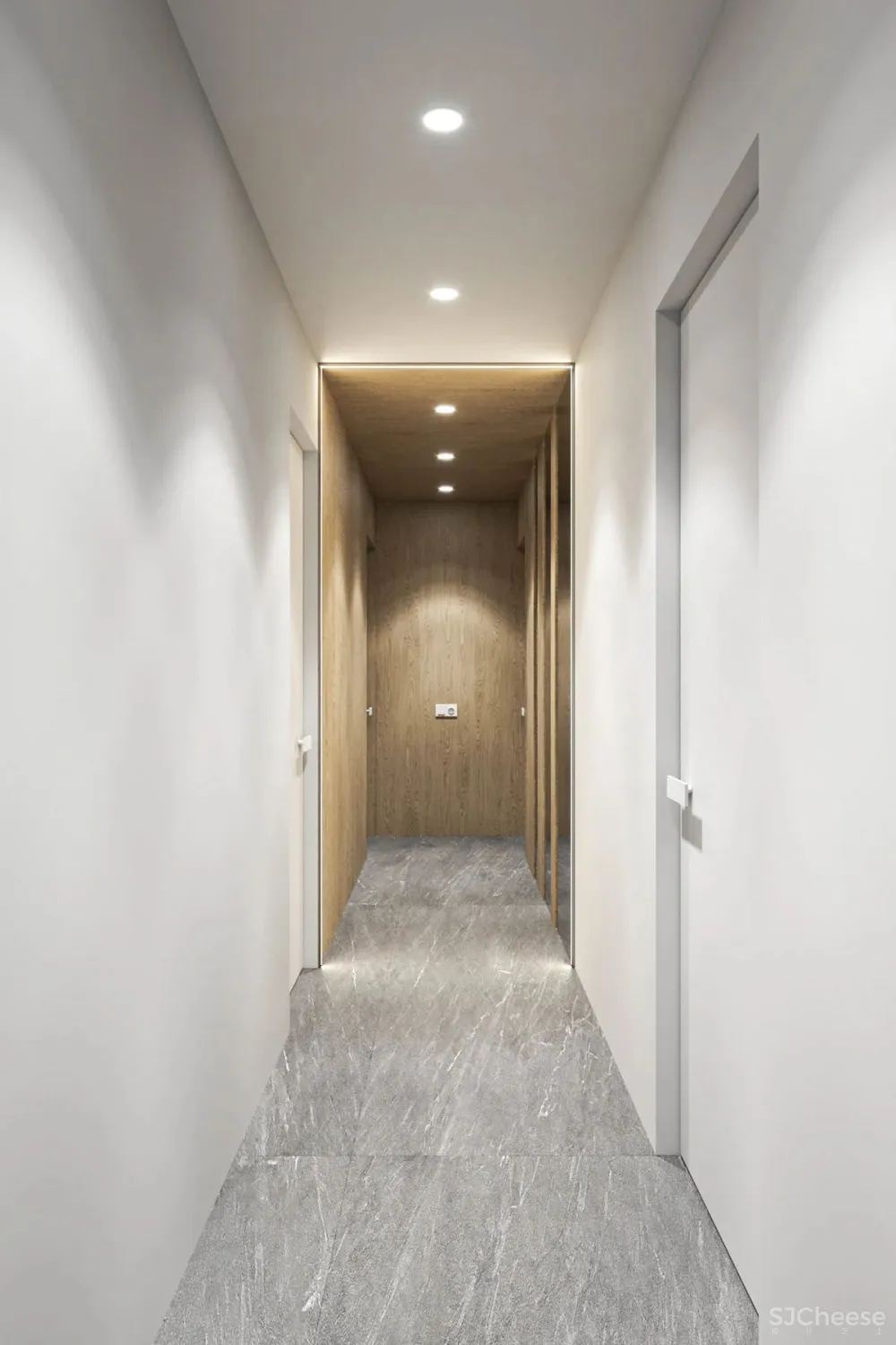 大理石与木材结合,让家更有质感!