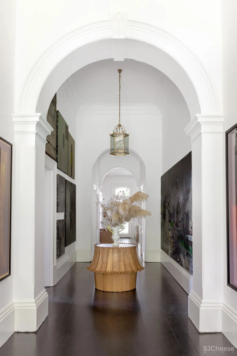 复古轻奢,拱形门让家更有腔调!