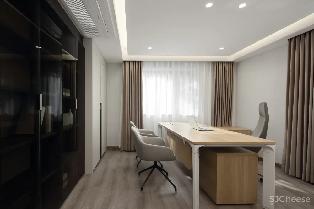 轻奢邂逅浪漫色彩，艺术视角诠释最美快印店! 史峰空间设计