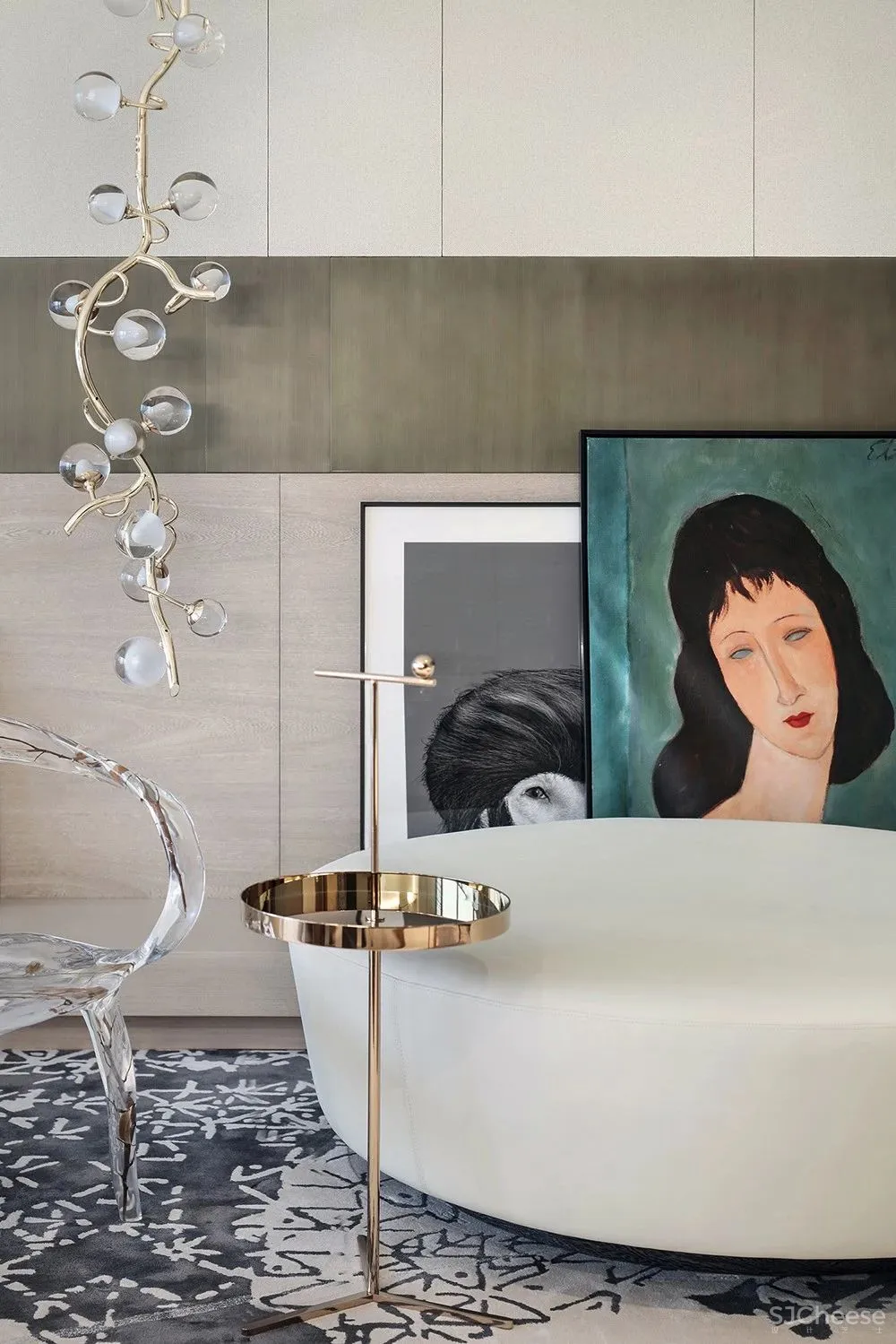 三套轻奢风豪宅样板房,细节成就高品质!