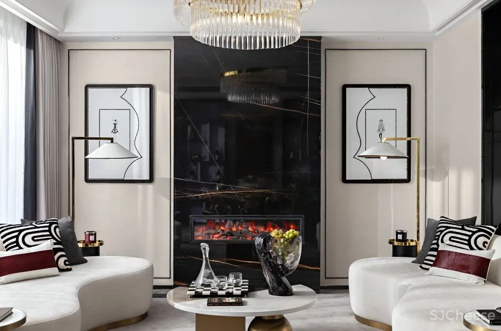 大研建筑设计 天津大院样板房