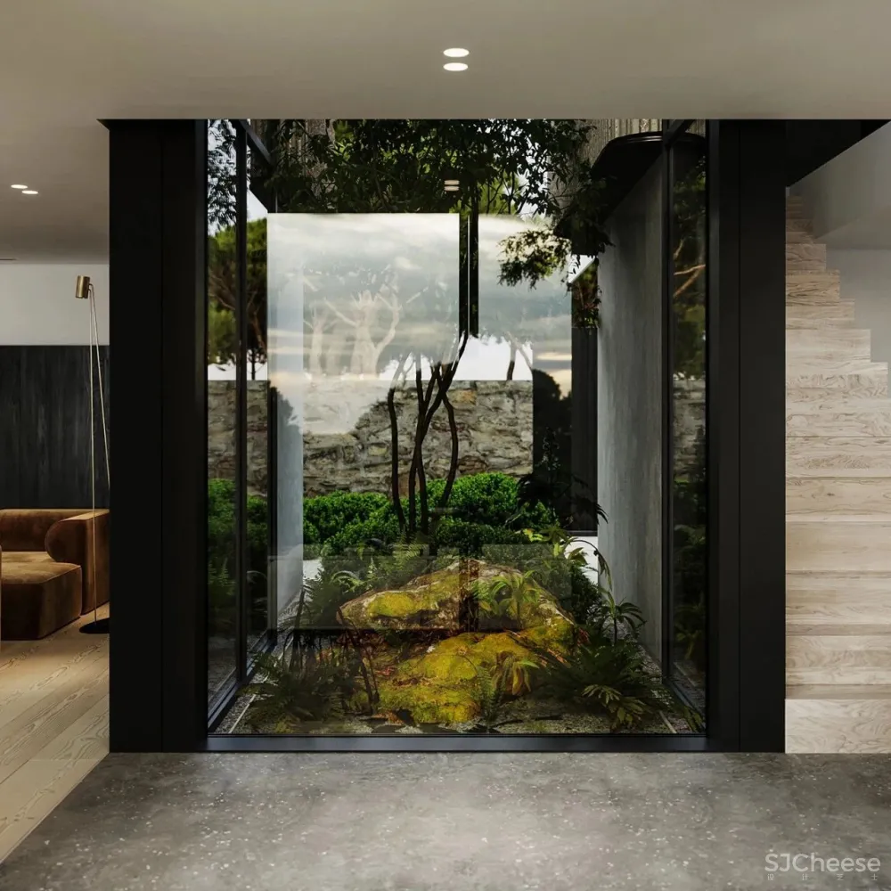 庭院搬进室内,竟有触及心跳的惊艳!