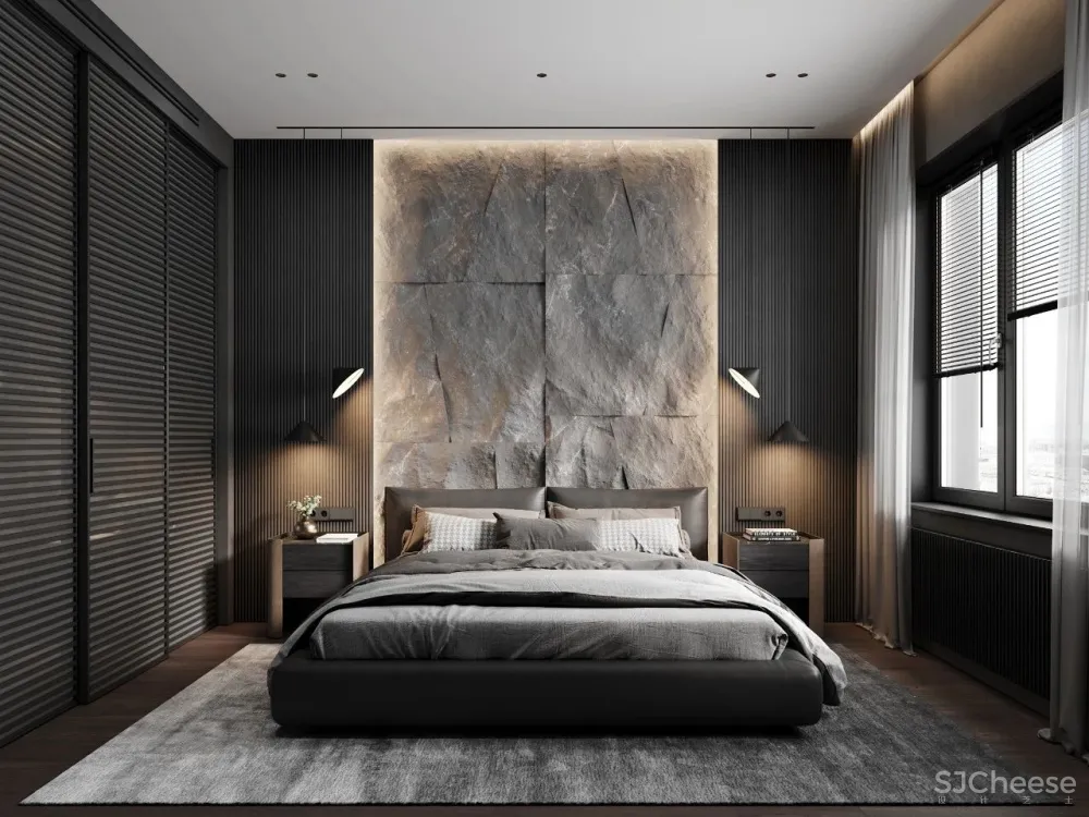 147㎡带露台的顶层复式 高级灰,气场一流!