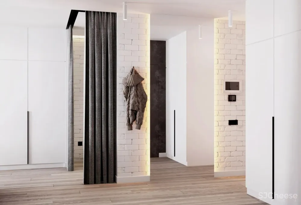 48㎡单身男人的地方,简约时尚!