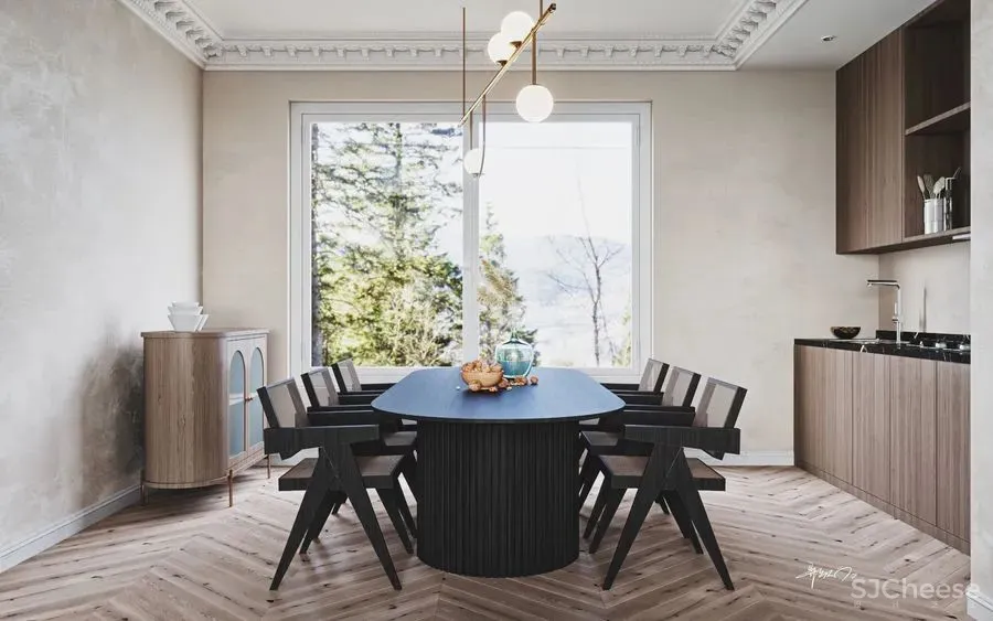 作品欣赏 简单质朴的客厅，给人宁静的感觉