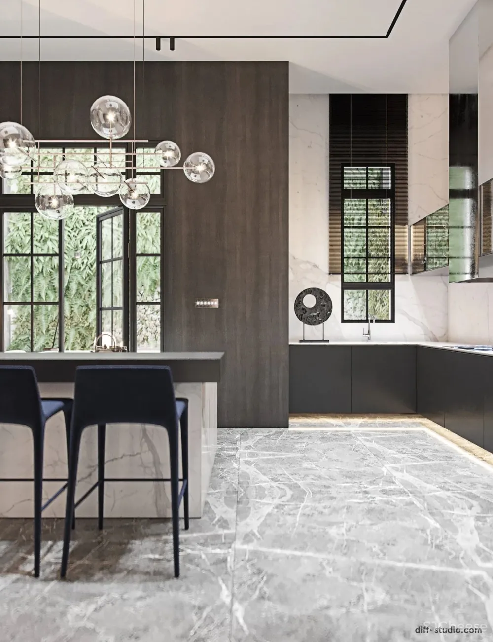 Diff新作 北京轻奢私宅,质感满分!