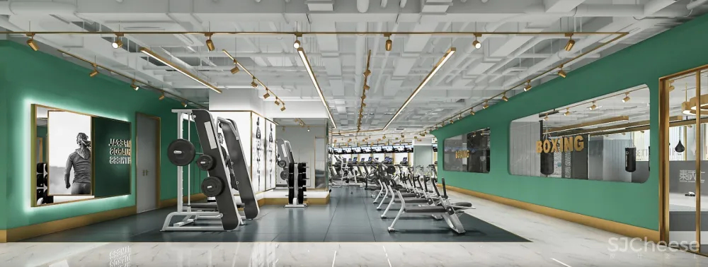 克莱因设计丨西安秦武士健身会所