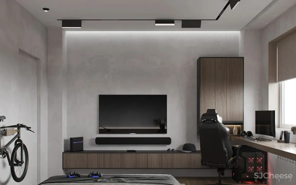 舒适的高级灰空间