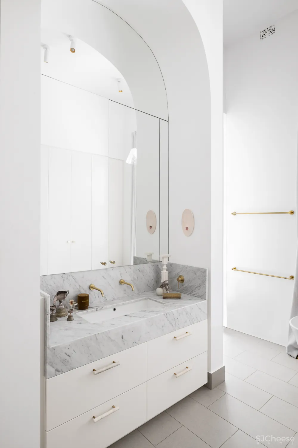 复古轻奢,拱形门让家更有腔调!