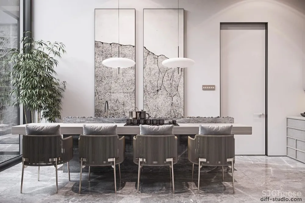 Diff新作 北京轻奢私宅,质感满分!