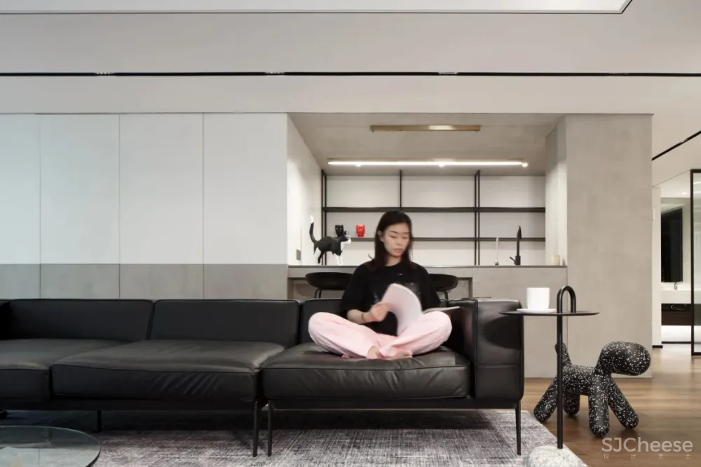 200㎡住宅 流动的光线 赋予生活诗意