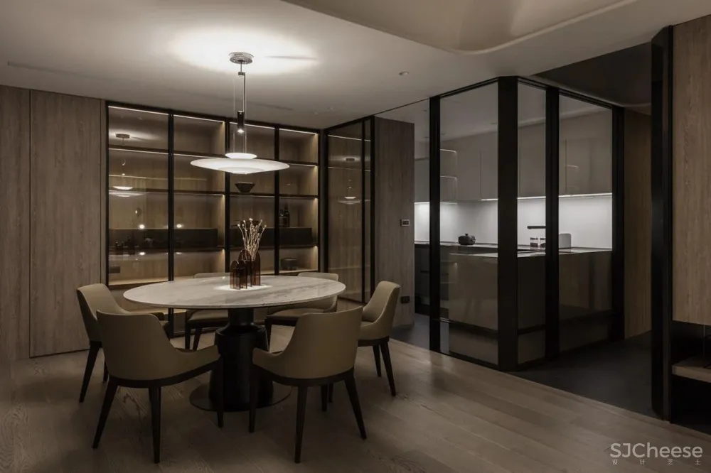 160㎡平层设计,高级灰这样用才叫高级