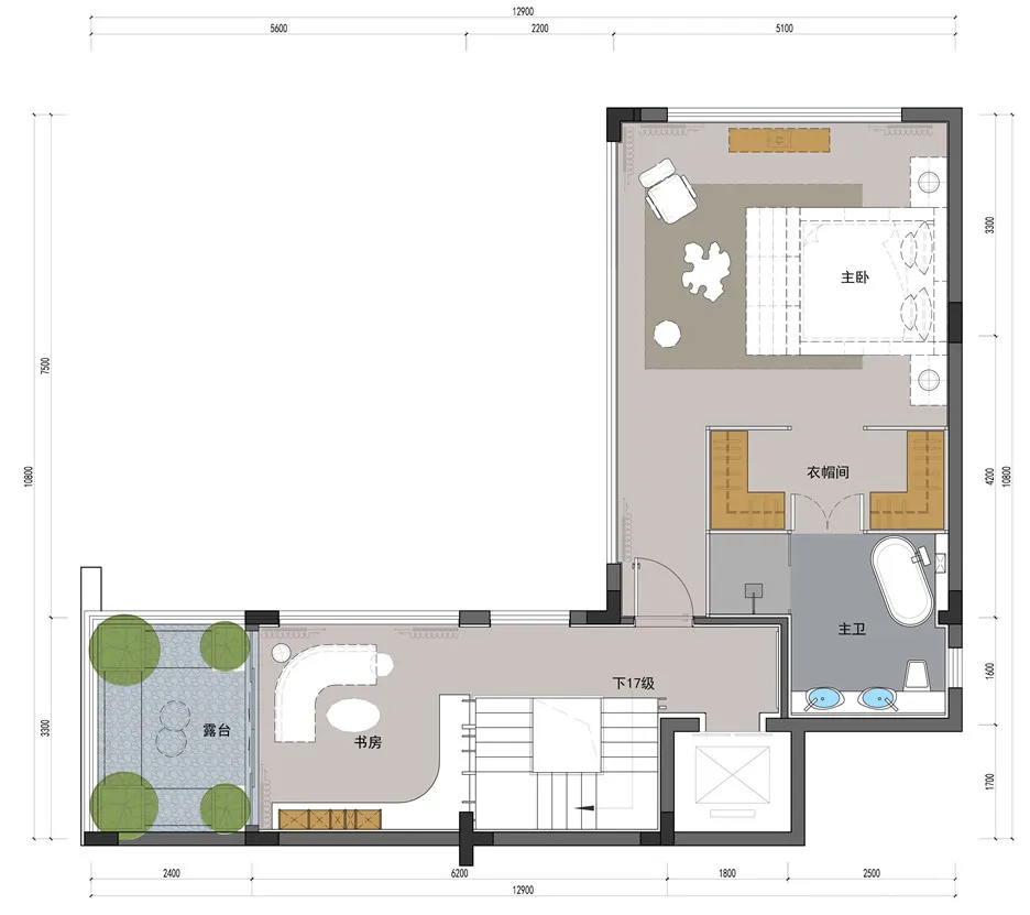 韩松力作 720m²中式别墅,可望、可行、可游、可居的逍遥自在。