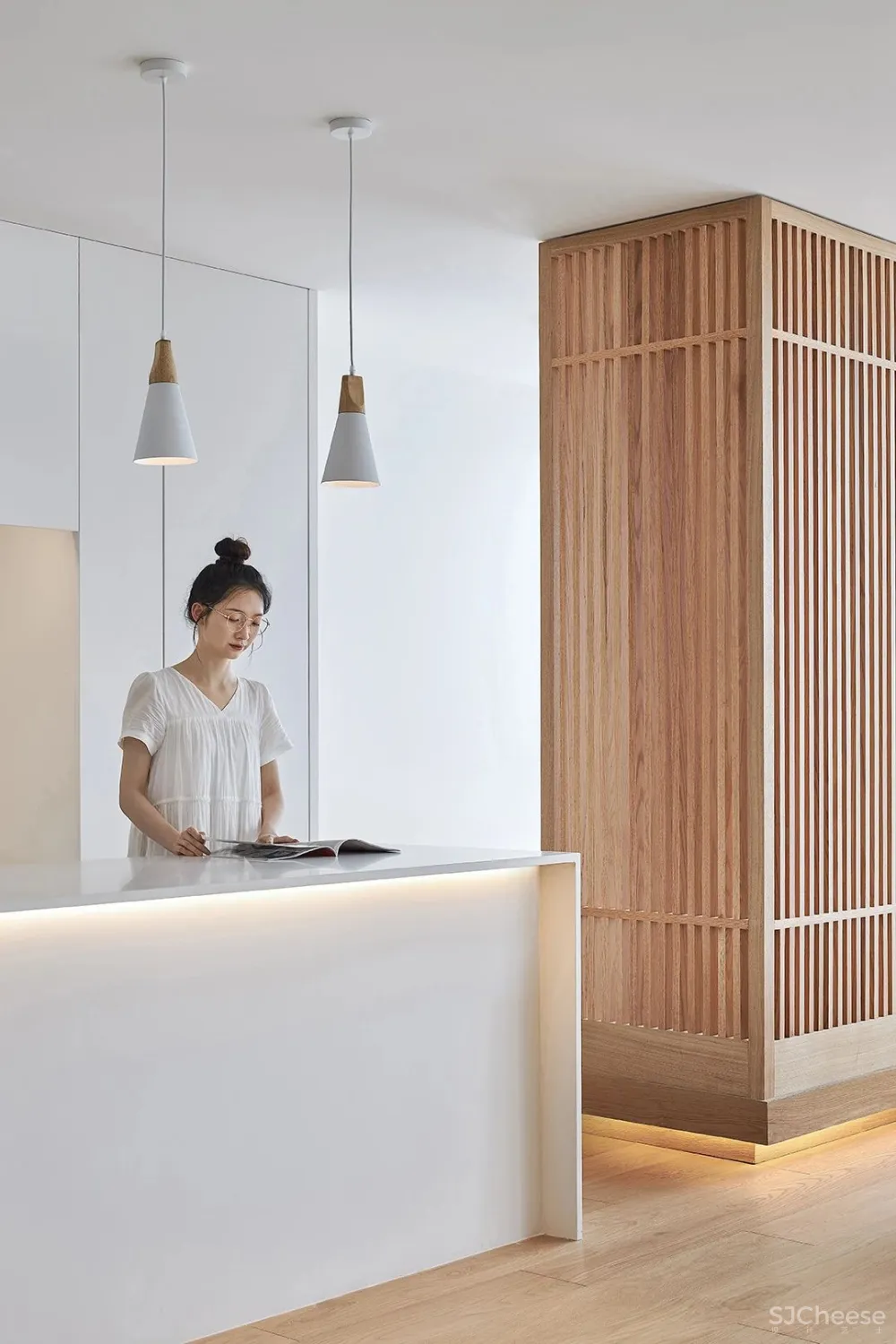 隐逸之光,530m² 超凡脱俗的极简别墅设计