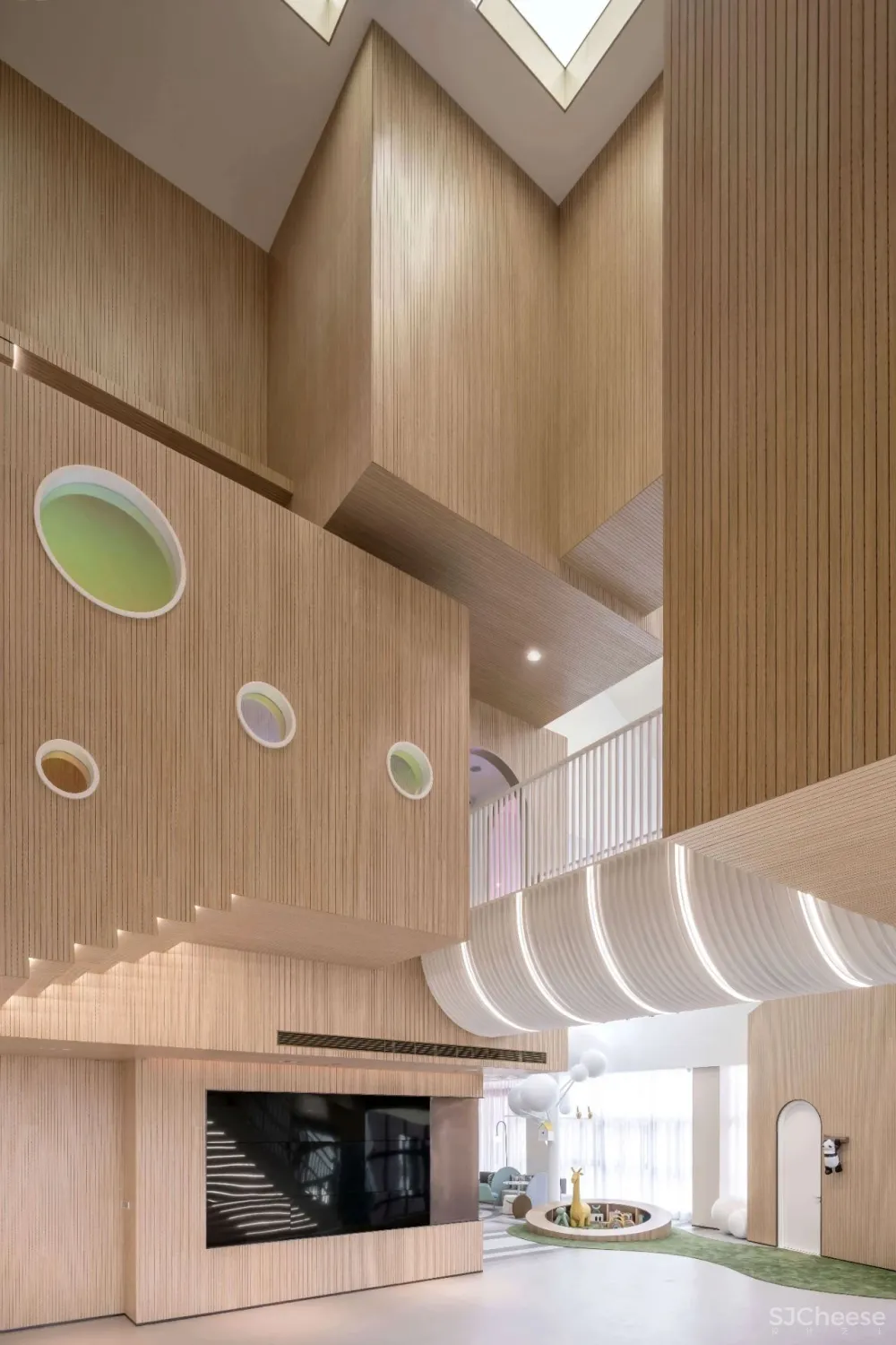 谁说幼儿园的设计千篇一律!看看这个与众不同的案例吧!