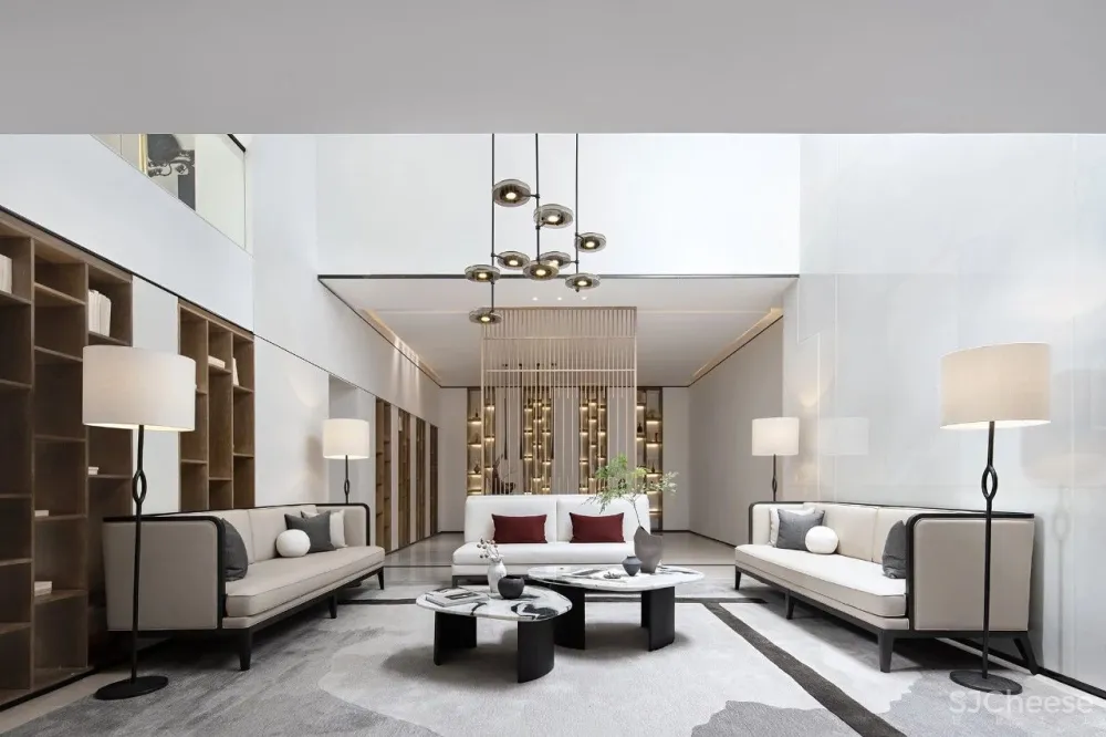 意巢设计丨长沙万科大家品牌生活馆:诗意沁然,与自然呼应共生