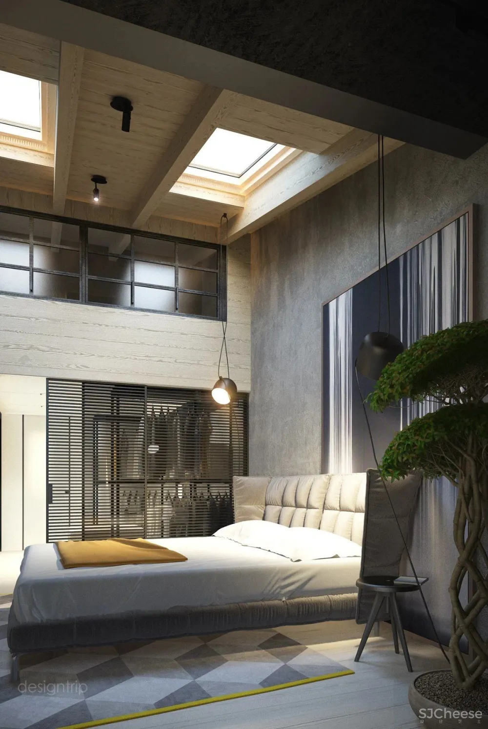 水泥墙，安之若素的静谧美学格调