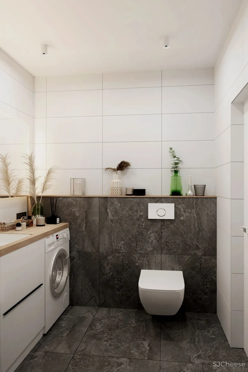 48㎡单身男人的地方,简约时尚!