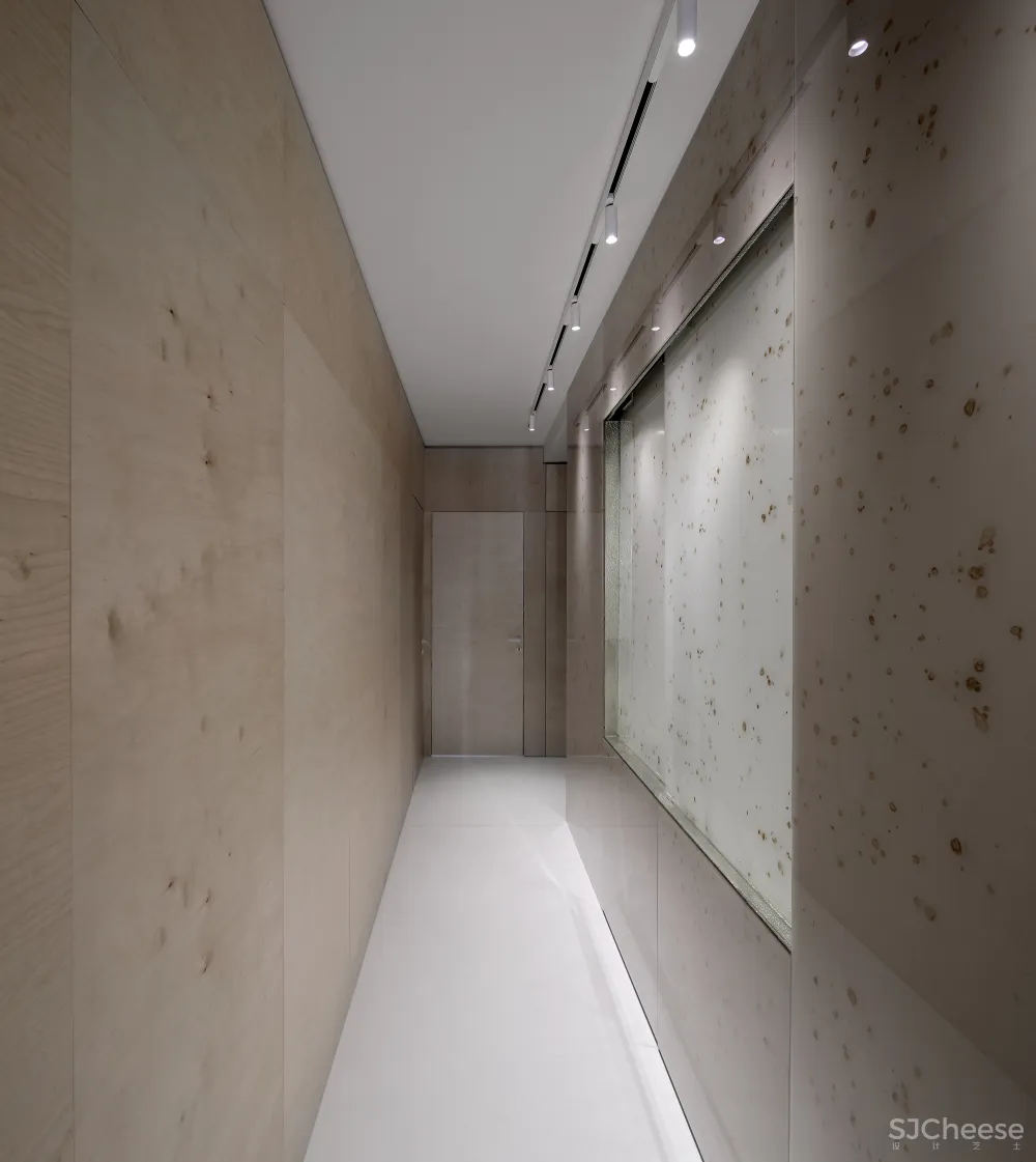 150㎡ 用「镜子」做装饰, 性冷淡的混凝土也超有 feel