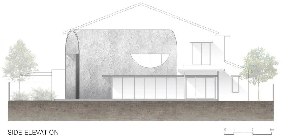“隧道”尽头的光明 Bewboc住宅,马来西亚 Fabian Tan Architect