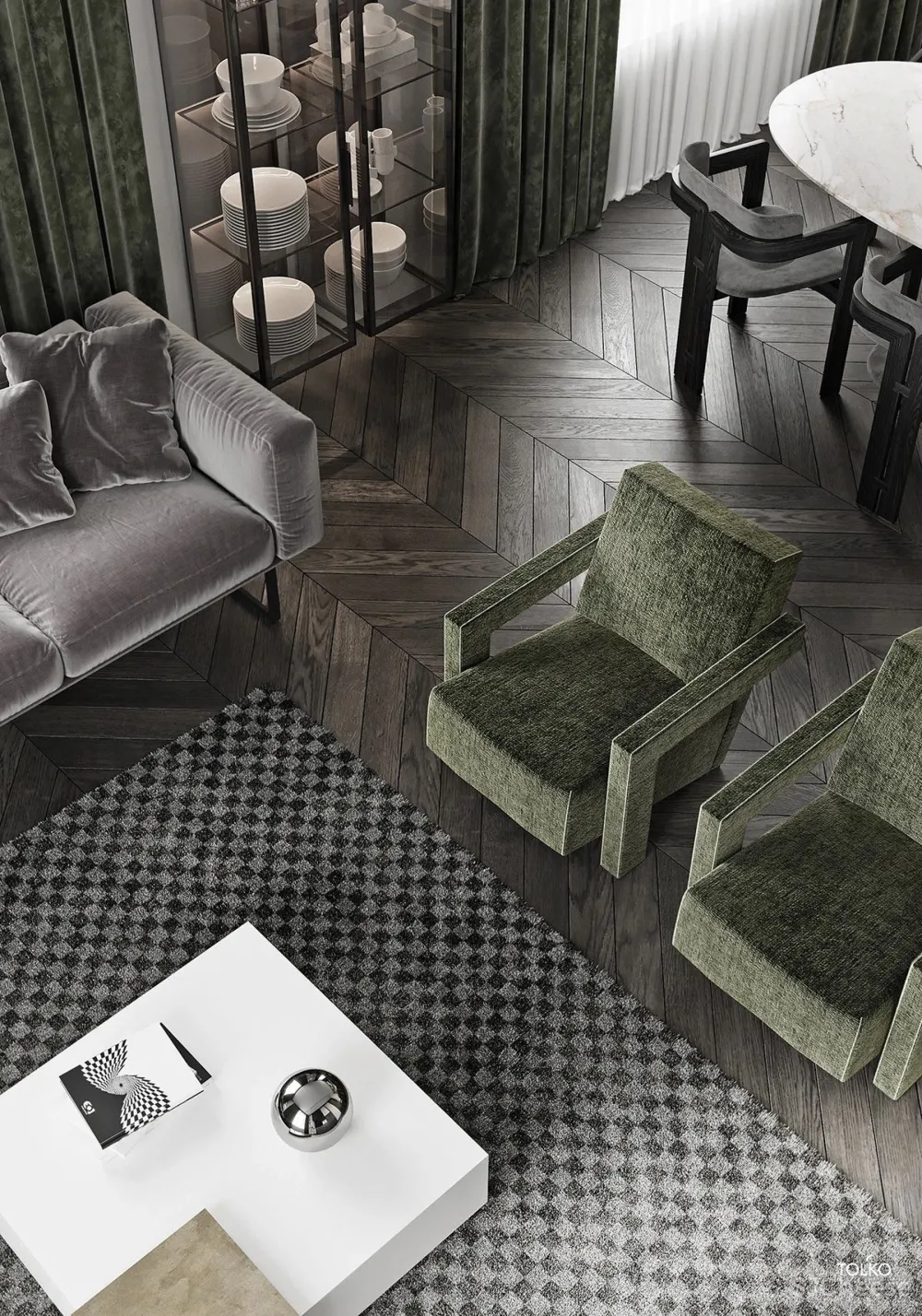 100个·轻奢系客厅设计