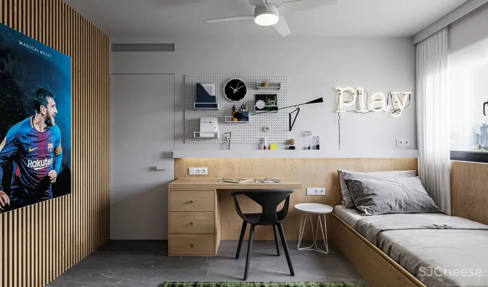 大理石与木材结合,让家更有质感!