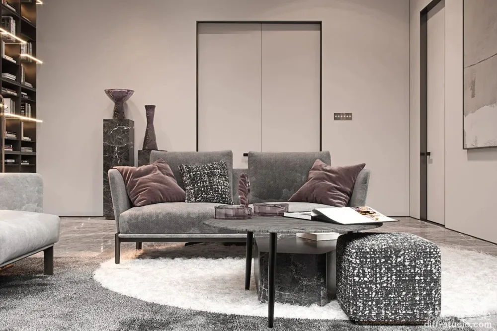 Diff新作 北京轻奢私宅,质感满分!