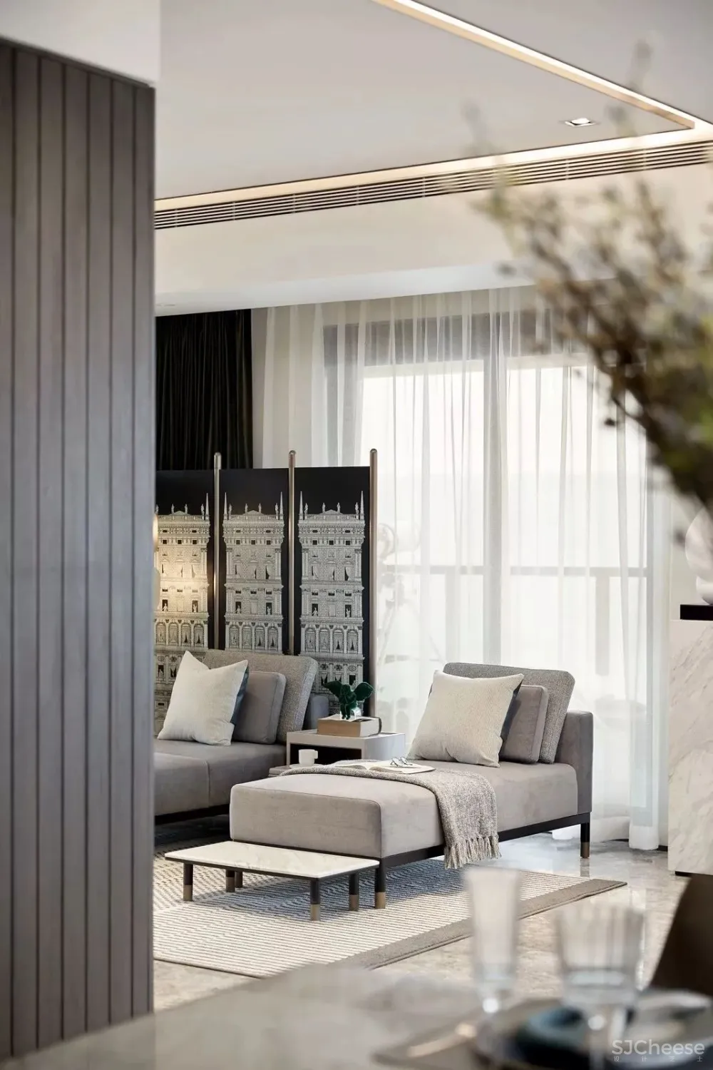 【佳木斯室内设计】260㎡顶奢大平层,美好而生动的极致品味!