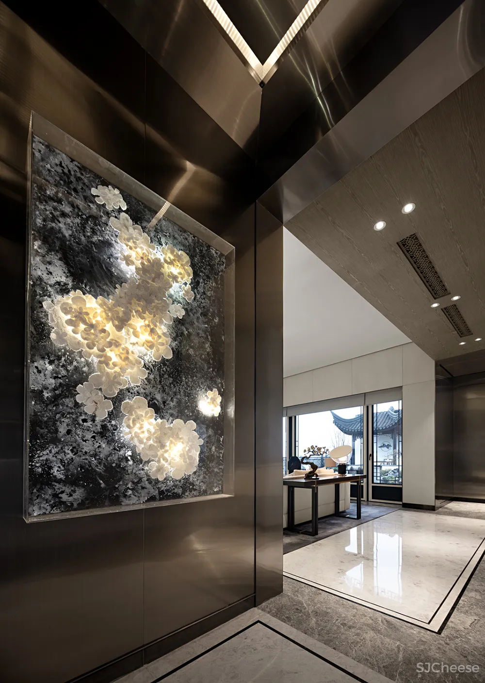 462㎡中式庭院,生活的每一步都很艺术!