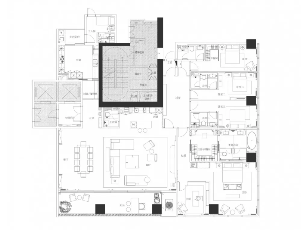 深圳侨城一号豪宅 - “巨头”的合力佳作！ 梁志天 葛亚曦