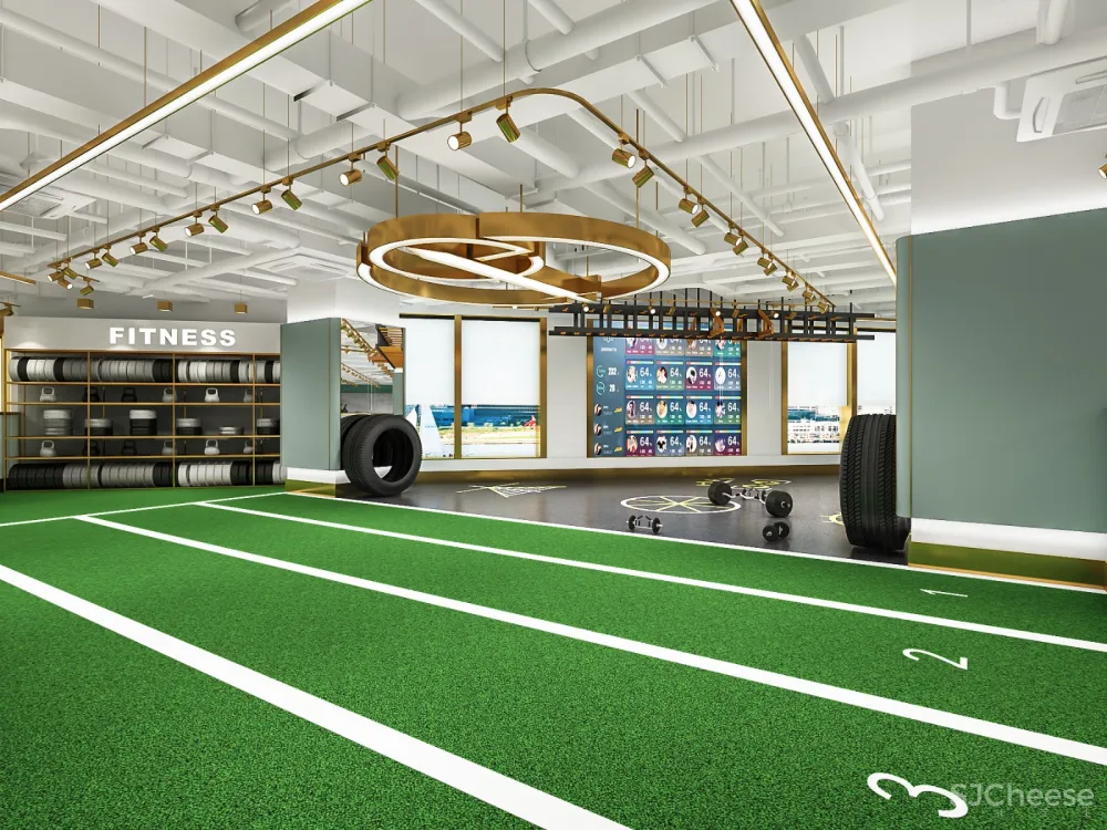 克莱因设计丨西安秦武士健身会所