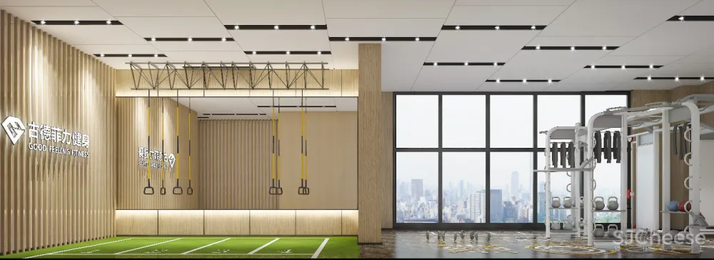 克莱因设计丨古德菲力健身（中体倍力店）