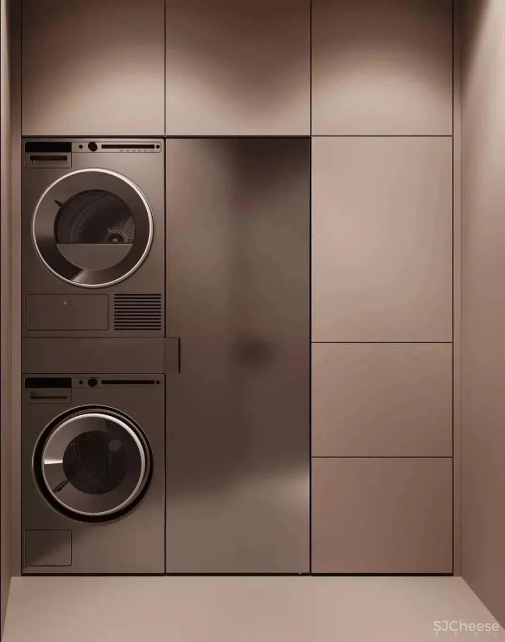 “逆天”隐藏式设计,让收纳隐于无形!