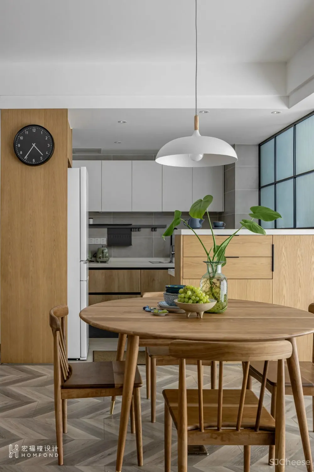 精致日式，打造交流互动空间 宏福樘设计