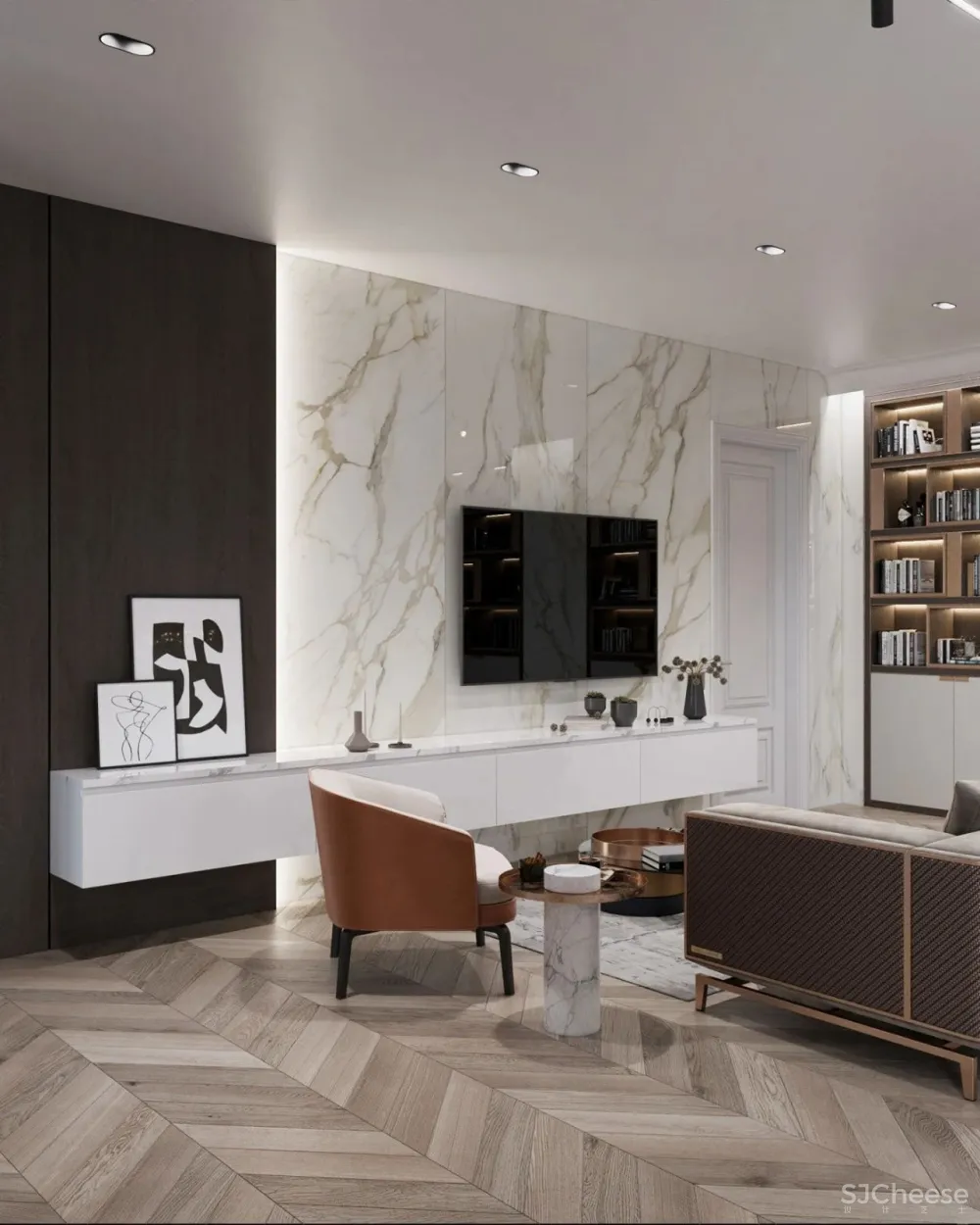 灰白 木色,尽显高雅知性!