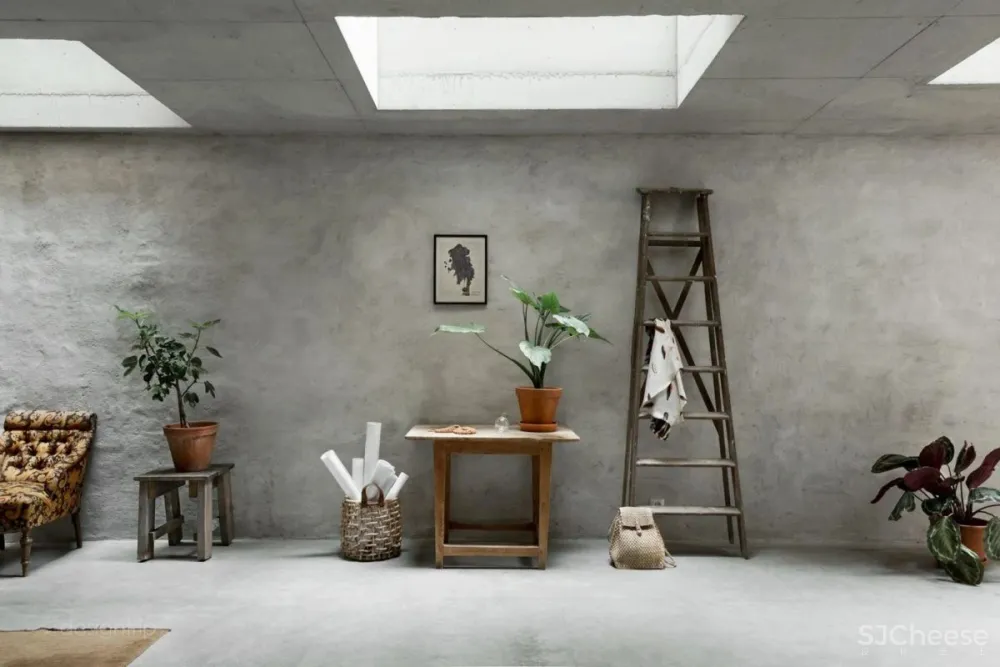 水泥墙，安之若素的静谧美学格调