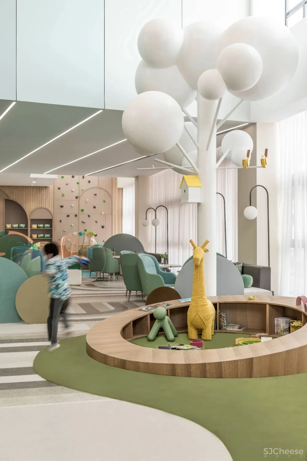 谁说幼儿园的设计千篇一律!看看这个与众不同的案例吧!