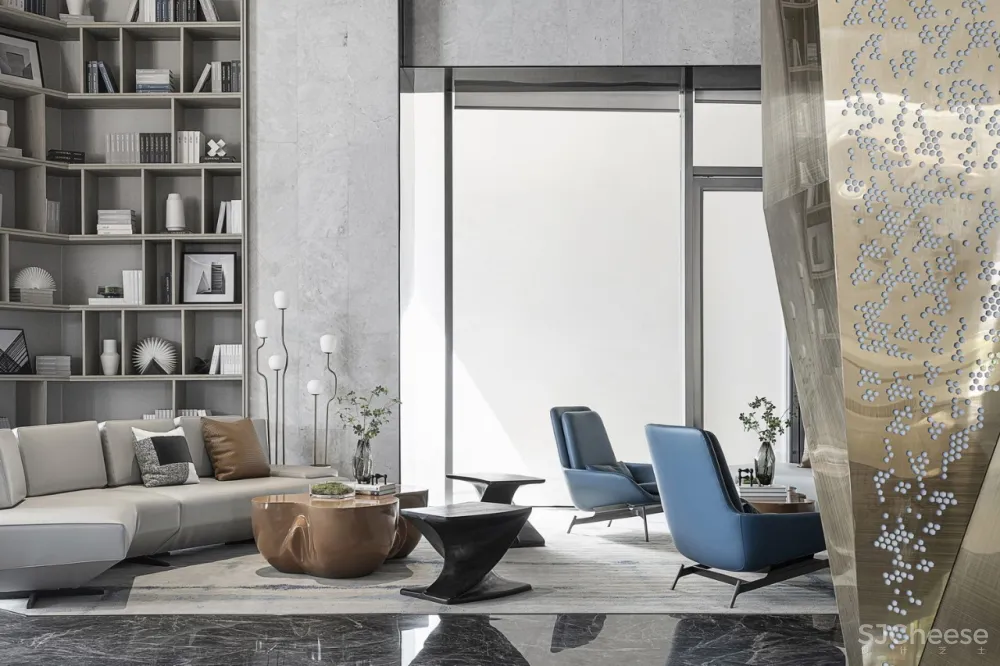 旭辉合肥公元荟售楼处丨S.U.N 孙文设计