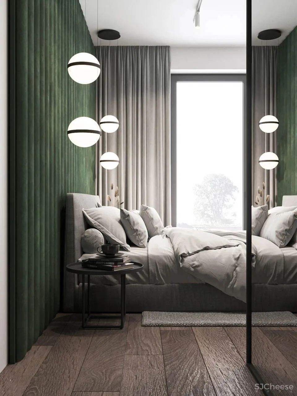 90后职业赛车手的家,62㎡住出单身贵族范儿!