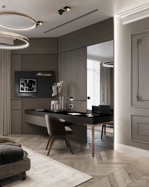 灰白 木色,尽显高雅知性!