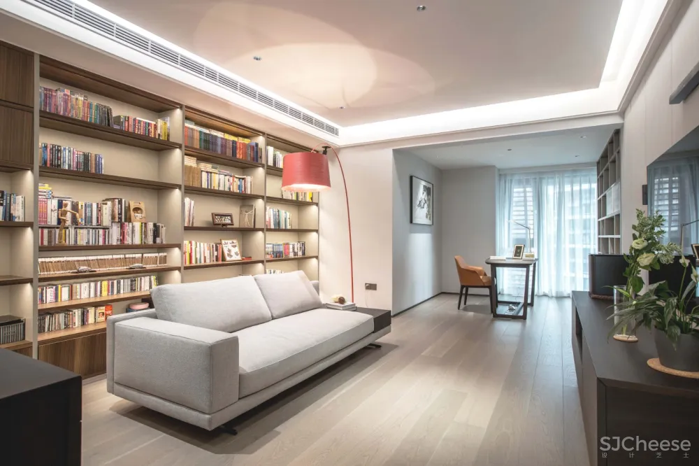 洛辰设计|星河丹堤私人府邸:依山湖林海而居 简单纯净是家应有的气质